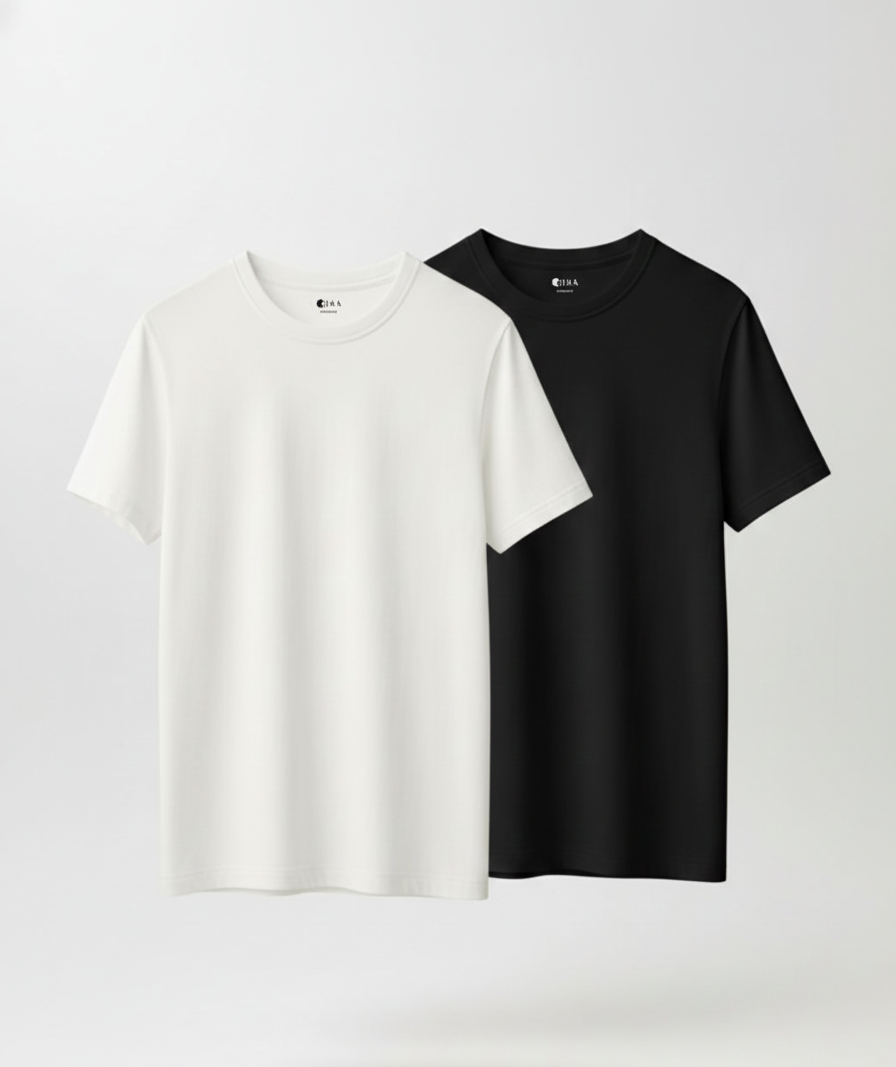 2-PACK LOFT REGULAR FIT T-SHIRTS
